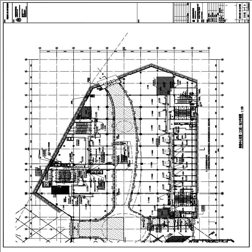 E-2-103 购物中心首层（三段）动力平面图 0版 20150331-1-150出图.PDF-图一