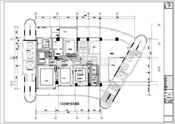 某地小型别墅VRV空调系统设计CAD图纸-图二