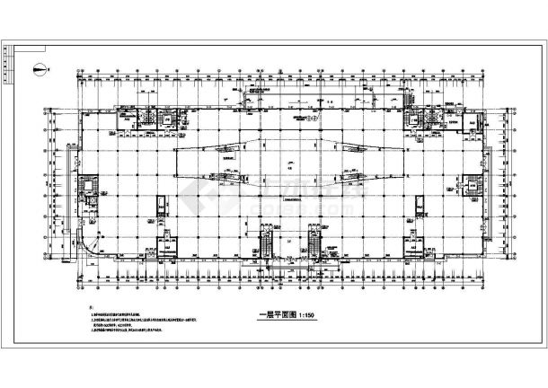 某地5层商场框架结构建筑设计施工图 -图二