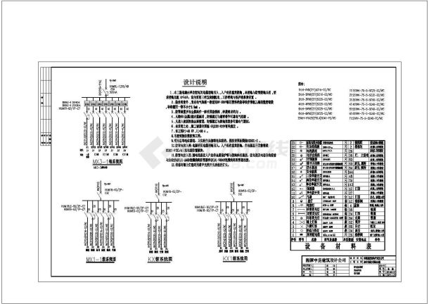 商场商铺电气设计全套cad施工图03-图二