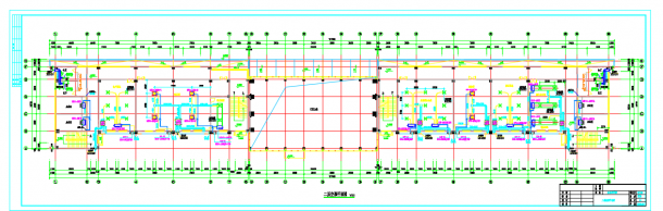 某市公共建筑办公科研楼空调通风设计图-图二