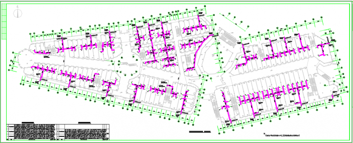 某地区武陵街商业区空调设计施工整套图纸_图1