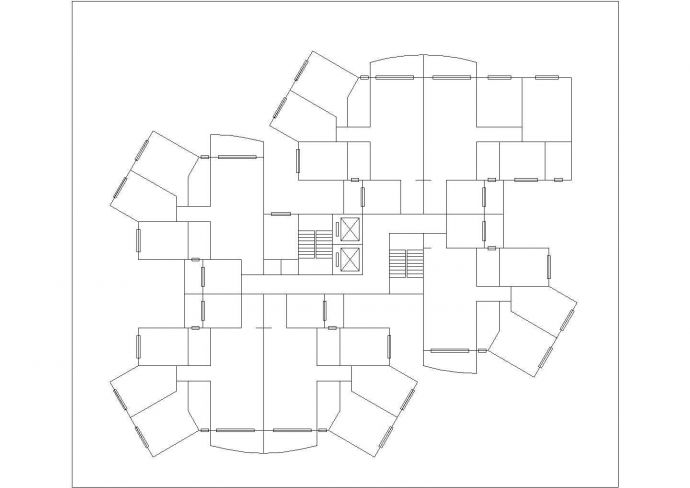 某康家花园高层住宅小区建筑设计方案_图1