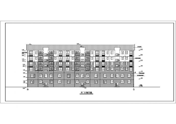 某地六层框架住宅全套结构设计施工图_图1