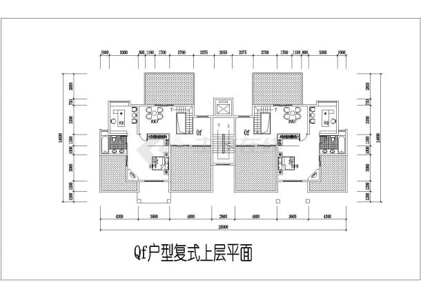 某高层花园小区规划建筑cad设计方案-图二