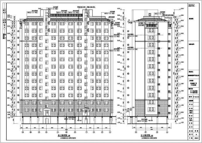 某地12层高层住宅楼建筑设计施工图_图1