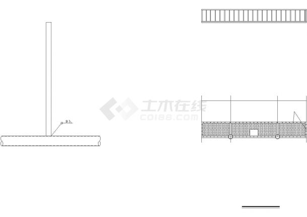 40米高杆灯结构基础设计结构施工图-图二