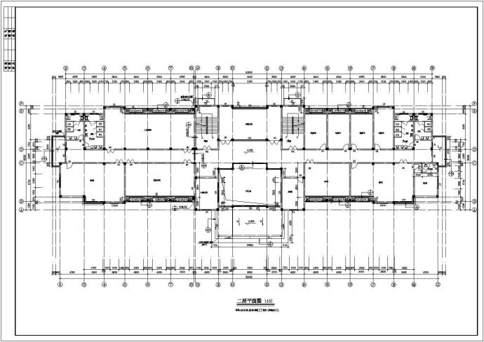 某的多层办公楼建筑施工图（共15张）_图1