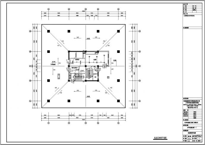 某地框架结构二十一层高层综合楼消防自动报警图纸_图1