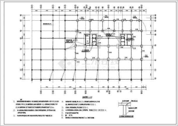 某地高层住宅全套电气设计CAD施工图-图一