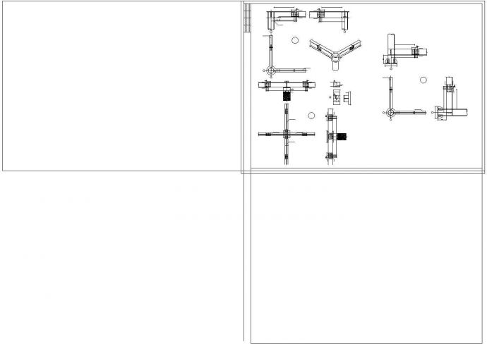 某地钢结构教学楼工程设计图（含设计说明）_图1
