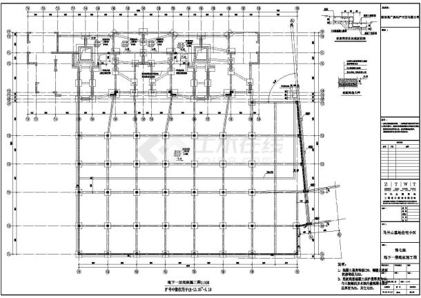 某地17层钢筋混凝土剪力墙结构住宅结构施工图-图一