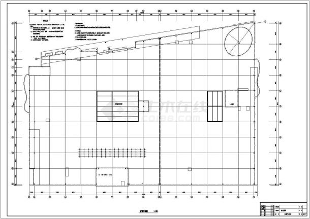 建材商场电气设计方案及施工全套CAD图纸-图一