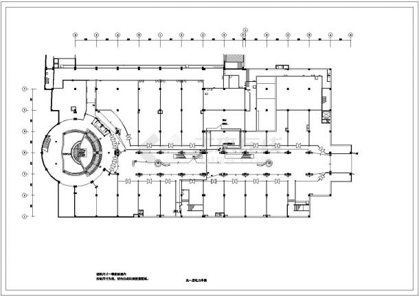 商场公共空间电气设计方案及施工全套图纸-图一