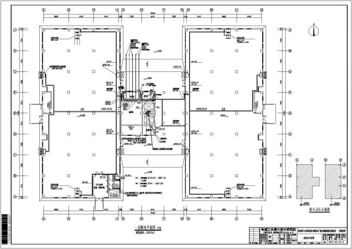 四川5层框架结构烟草局烟草库专业施工图_图1