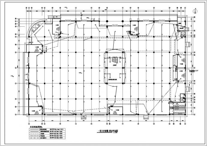 商场商铺电气设计施工方案全套CAD详图_图1