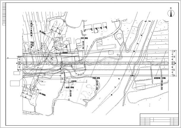 杭州某路段燃气工程CAD设计施工详情图-图一