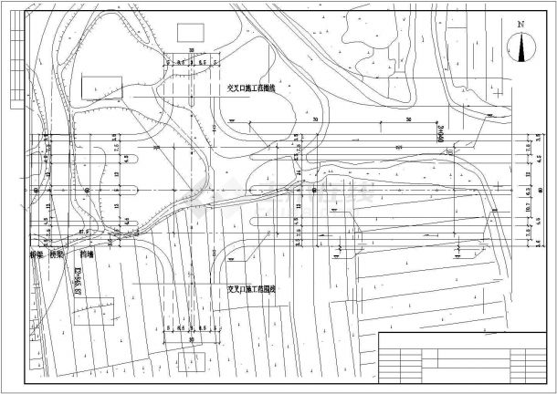 杭州某路段燃气工程CAD设计施工详情图-图二