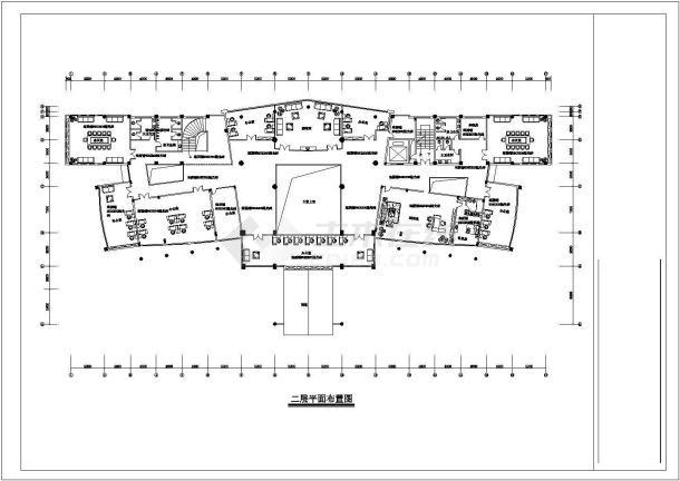 拆船有限公司办公楼电气设计方案全套CAD图纸-图二