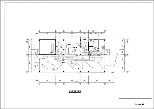 消防线路电气设计方案及施工全套CAD图纸-图二