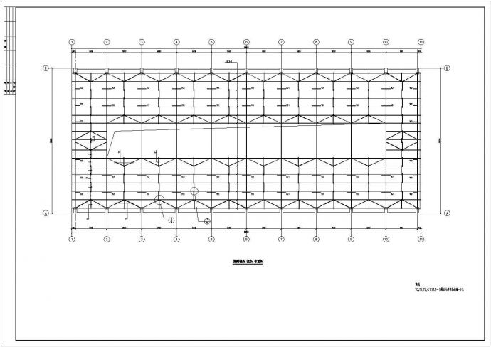 25x60米单层门式刚架厂房全套结构施工图_图1