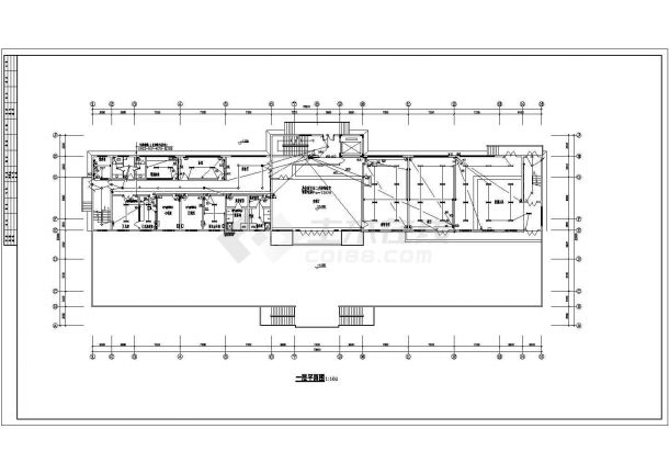 医疗综合楼全套电气设计施工CAD图-图二