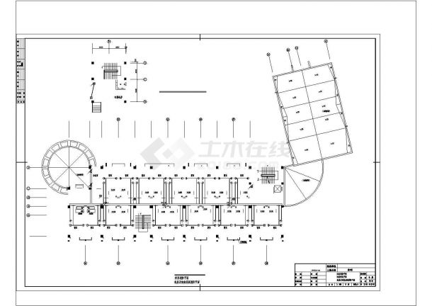 综合楼 全套电气设计施工CAD图11-图二