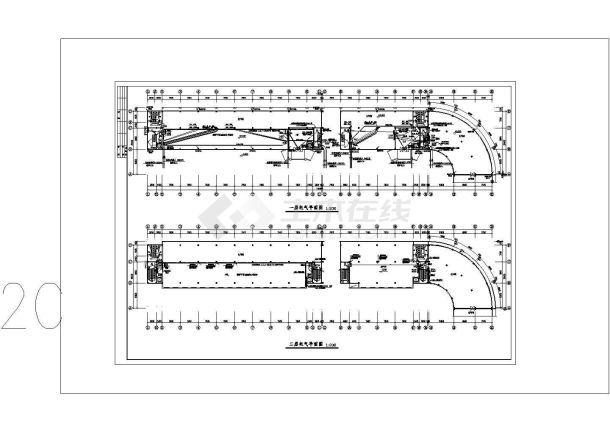 综合楼全套电气设计施工CAD图20-图一