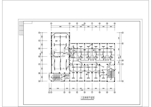 综合楼全套电气设计施工CAD图21-图二