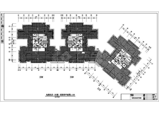综合楼全套电气设计施工CAD图19-图二