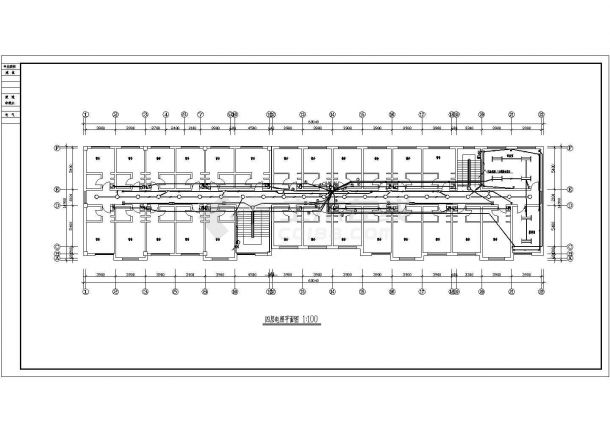 综合楼全套电气设计施工CAD图24-图二
