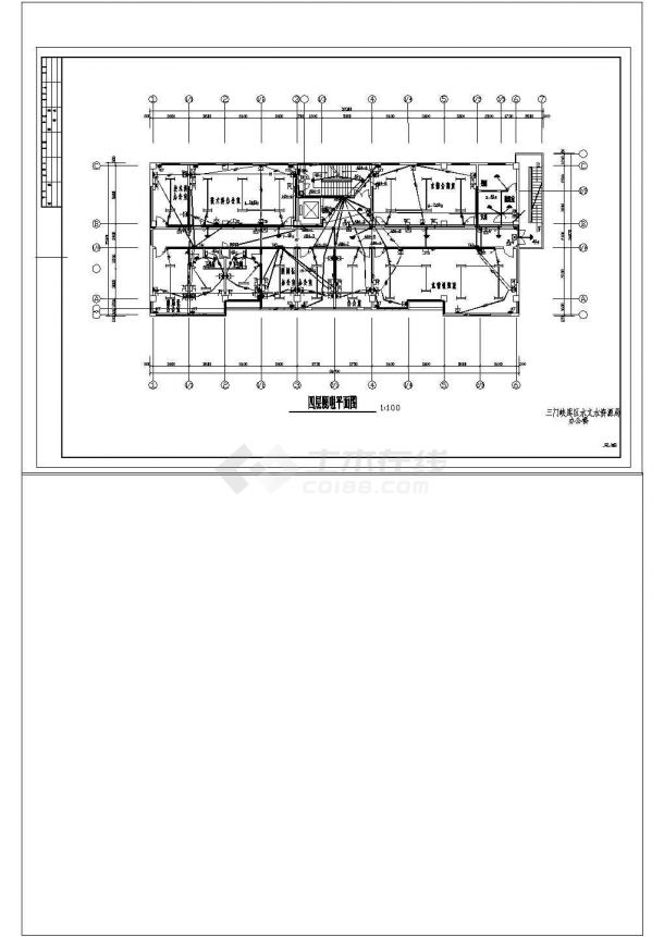 综合楼全套电气设计施工CAD图25-图二