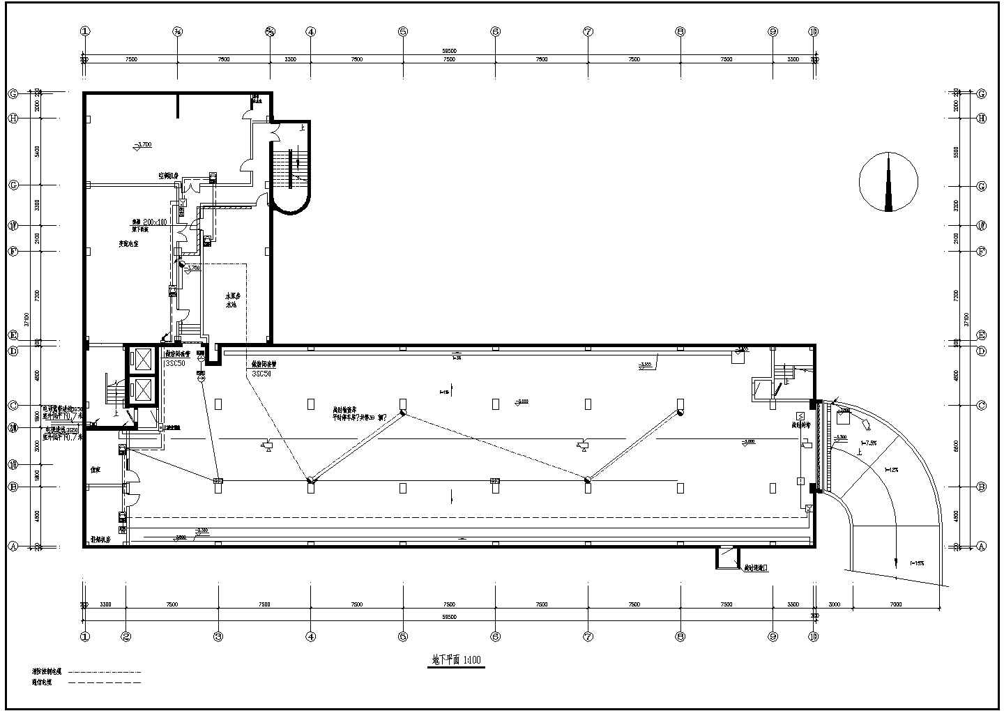 办公楼弱电设计方案及施工全套CAD图纸