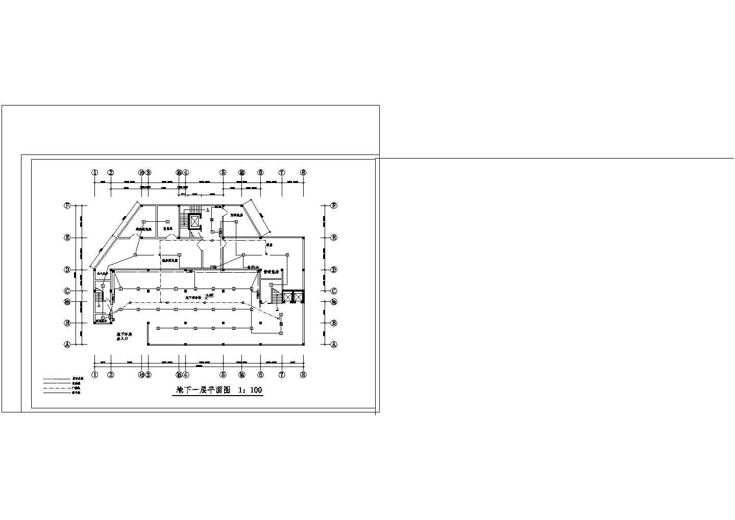 综合楼消防全套电气设计施工CAD图