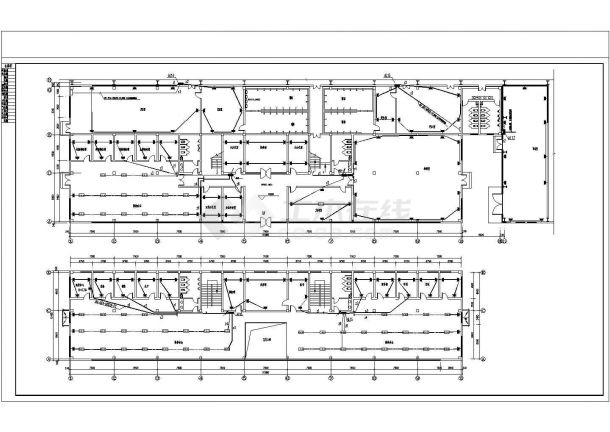 车间、办公楼电气设计方案及施工全套CA详图-图一