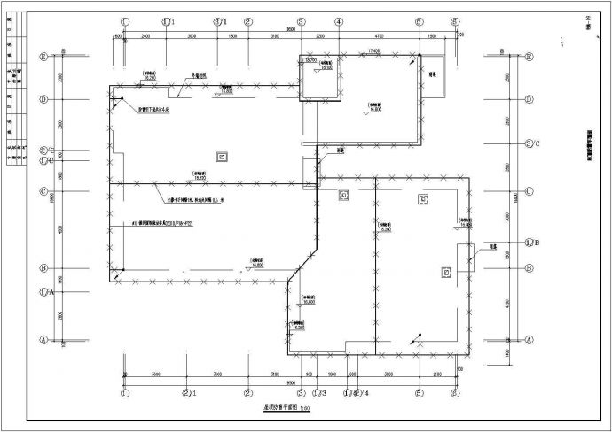 某度假区4层私人别墅电气设计施工图_图1