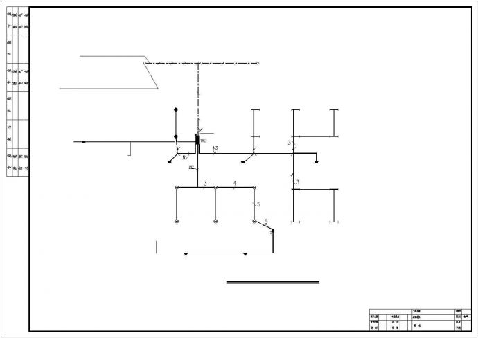 工会楼强电设计方案及施工全套CAD图纸_图1