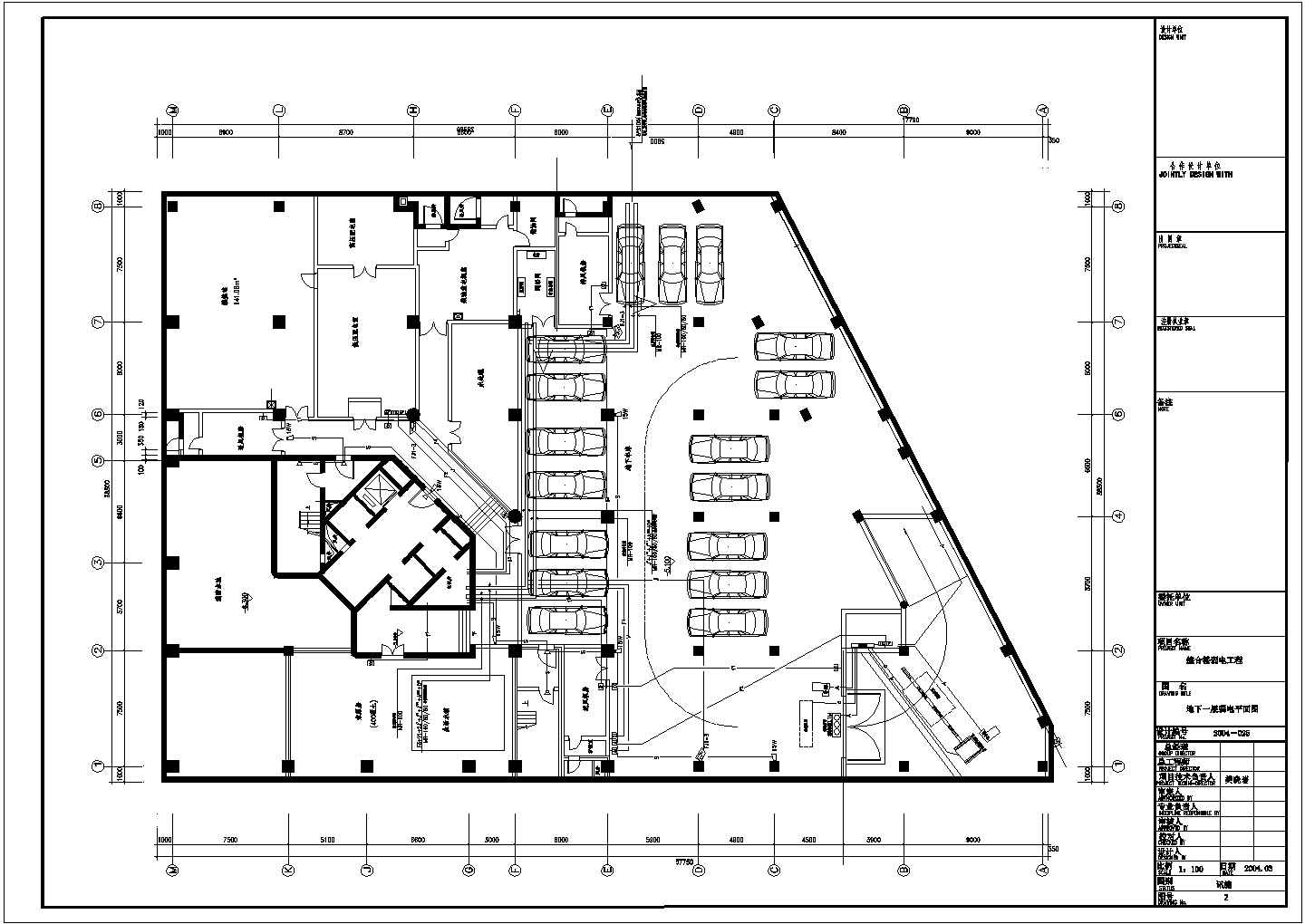 某办公楼全套弱电设计方案CAD详图