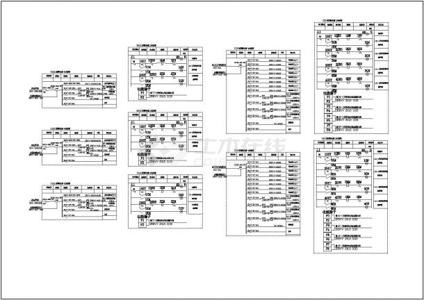 某大厦空调配电设计方案及施工全套CAD图纸-图二