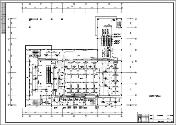 某商业街整套空调系统设计cad施工方案图-图二
