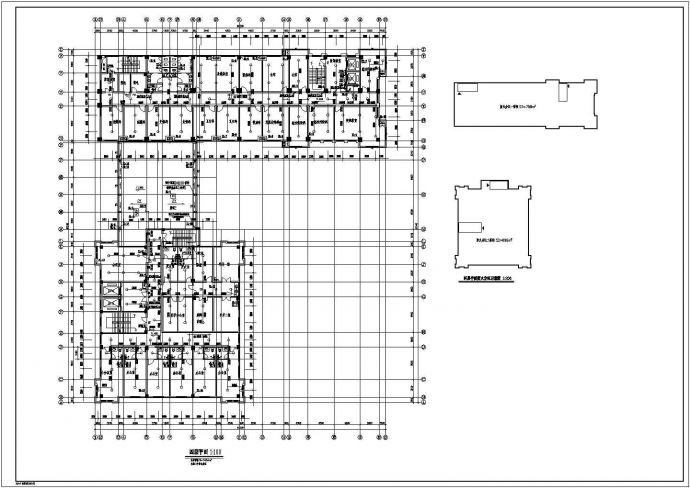 江苏某十六层框架结构办公楼给排水消防施工图_图1