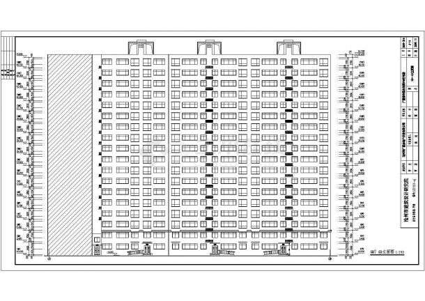 沧州市29层住宅全套建筑施工图（无设计说明）-图一