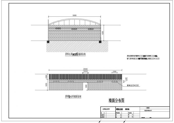 某食品公司打米厂彩钢结构建筑设计施工图_图1