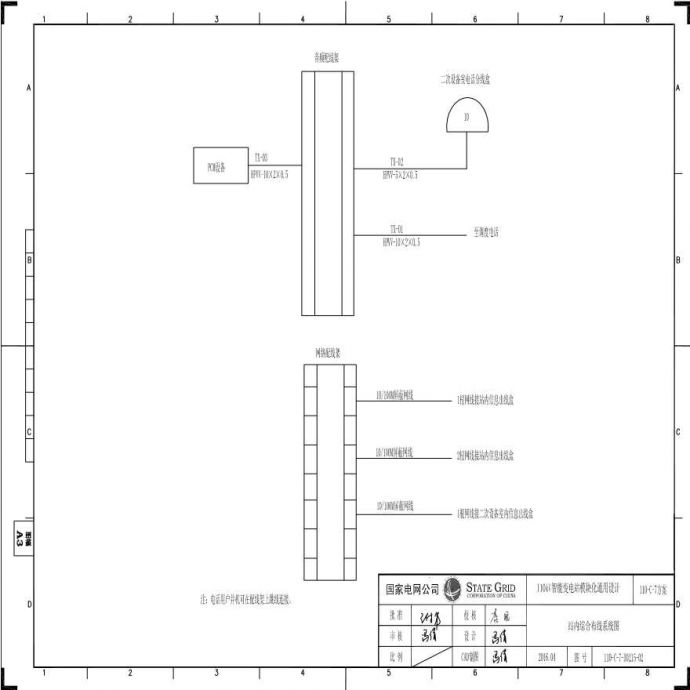 110-C-7-D0215-02 站内综合布线系统图.pdf_图1