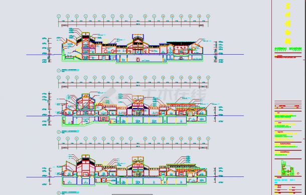 【苏州】局部2层框架结构博物馆建筑专业方案-图一