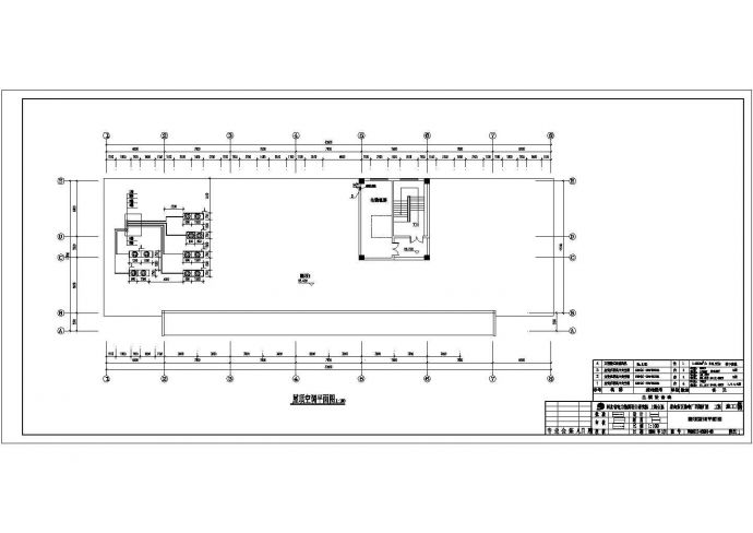某地六层框架结构生产行政综合楼暖通设计施工图_图1