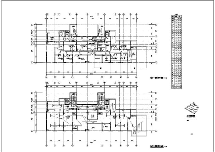 某28层高档住宅强弱全套图纸电设计_图1