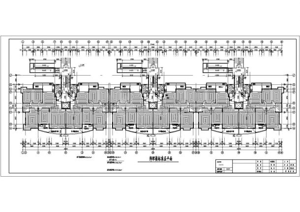 一整套12层住宅楼地板采暖cad设计施工图案例-图二