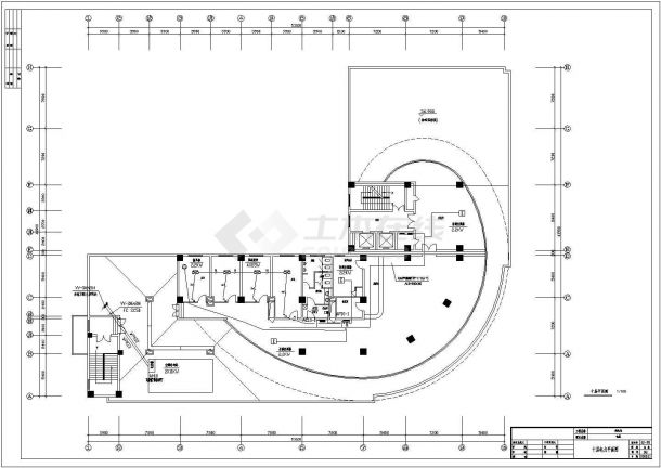 某商务大厦电气设计方案及施工全套CAD图纸-图二