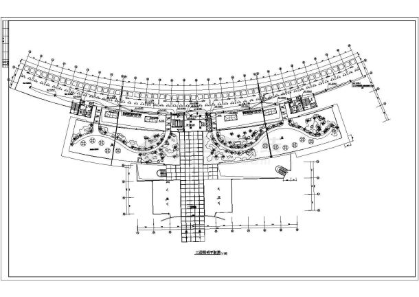 商业办公综合建筑设计方案全套CAD详图-图二